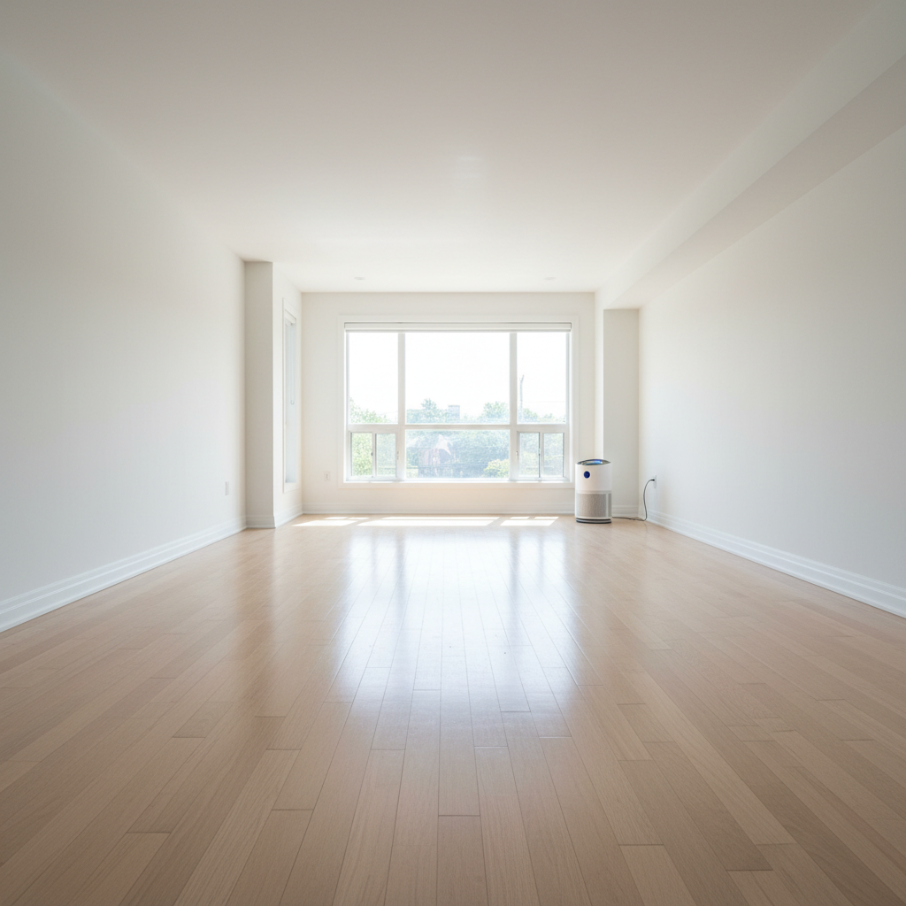 Animal hoarding cleanup before and after  -  structural restoration in Toronto